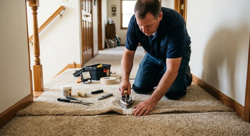 Stair Carpet Repair in Olathe, KS